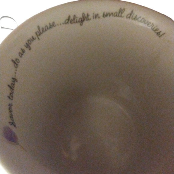 Motivational Mug Bird Theme Hallmark Marjolein Bastin Signed Serene Collectible - Picture 6 of 10